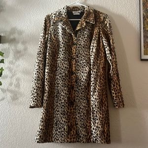 Perfect Condition A. Byer Leopard Coat